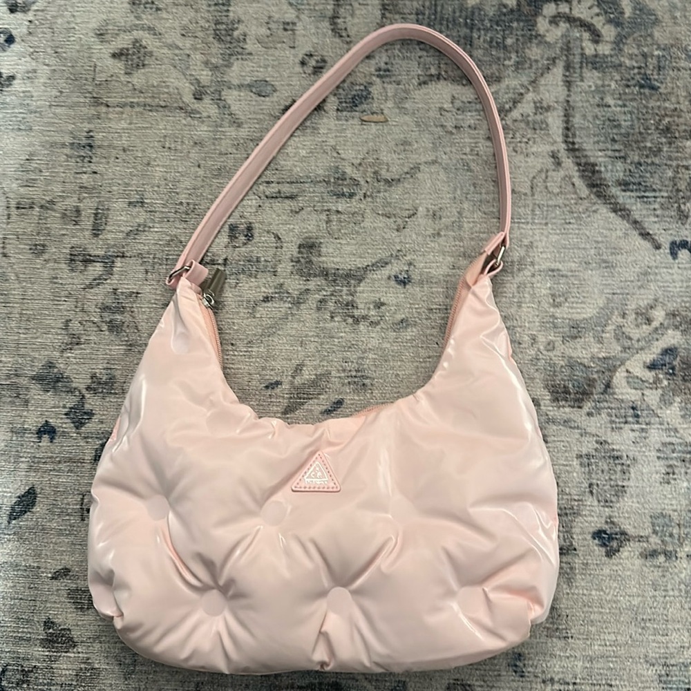 Pink 3CE cloud like soft shoulder bag
